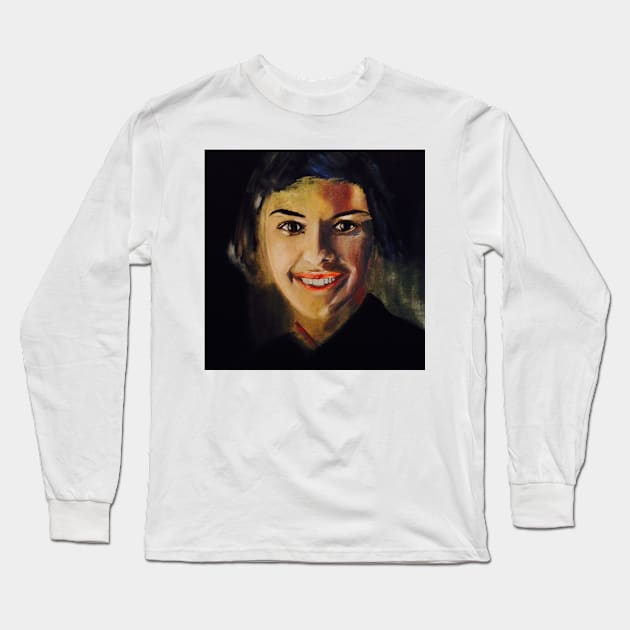 Amelie Long Sleeve T-Shirt by Alchersone-Art